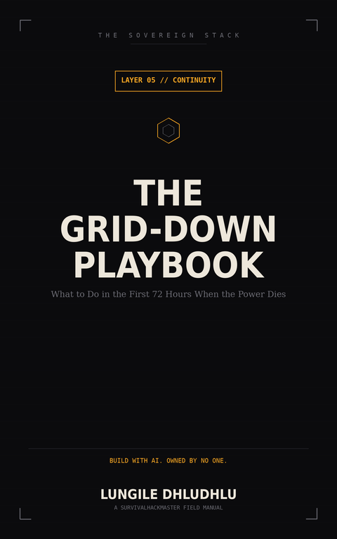 The Grid-Down Playbook — front cover