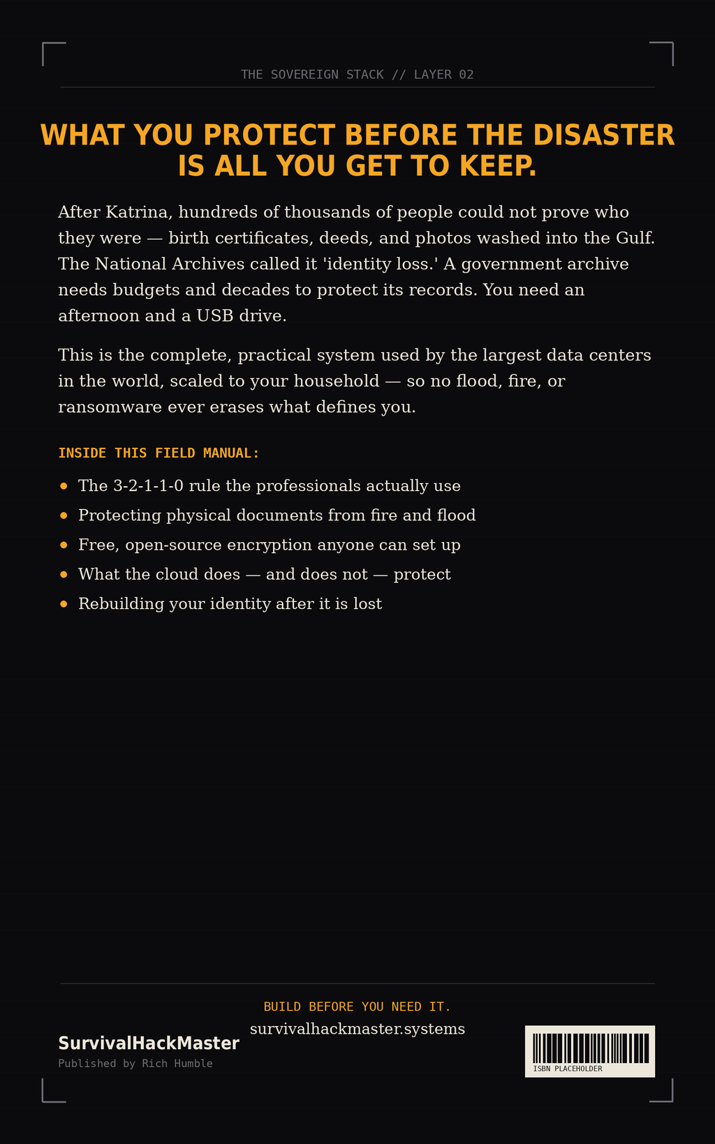 The Backup Bible — back cover
