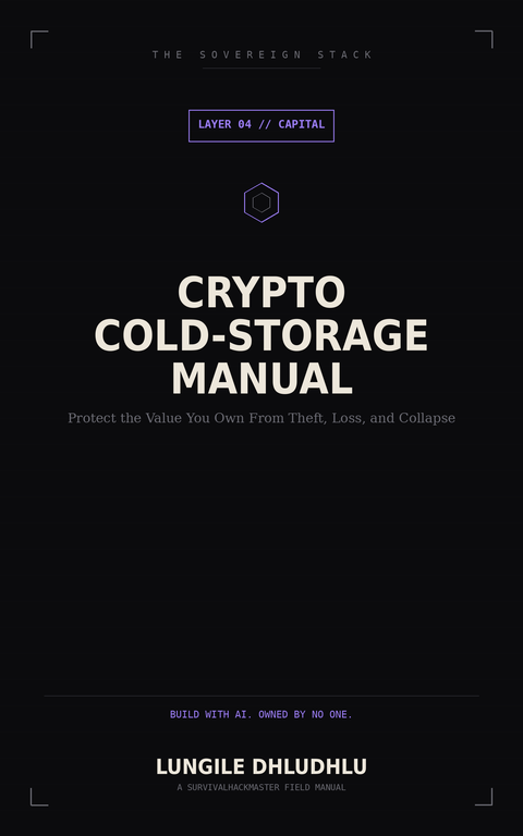 The Crypto Cold-Storage Manual — front cover