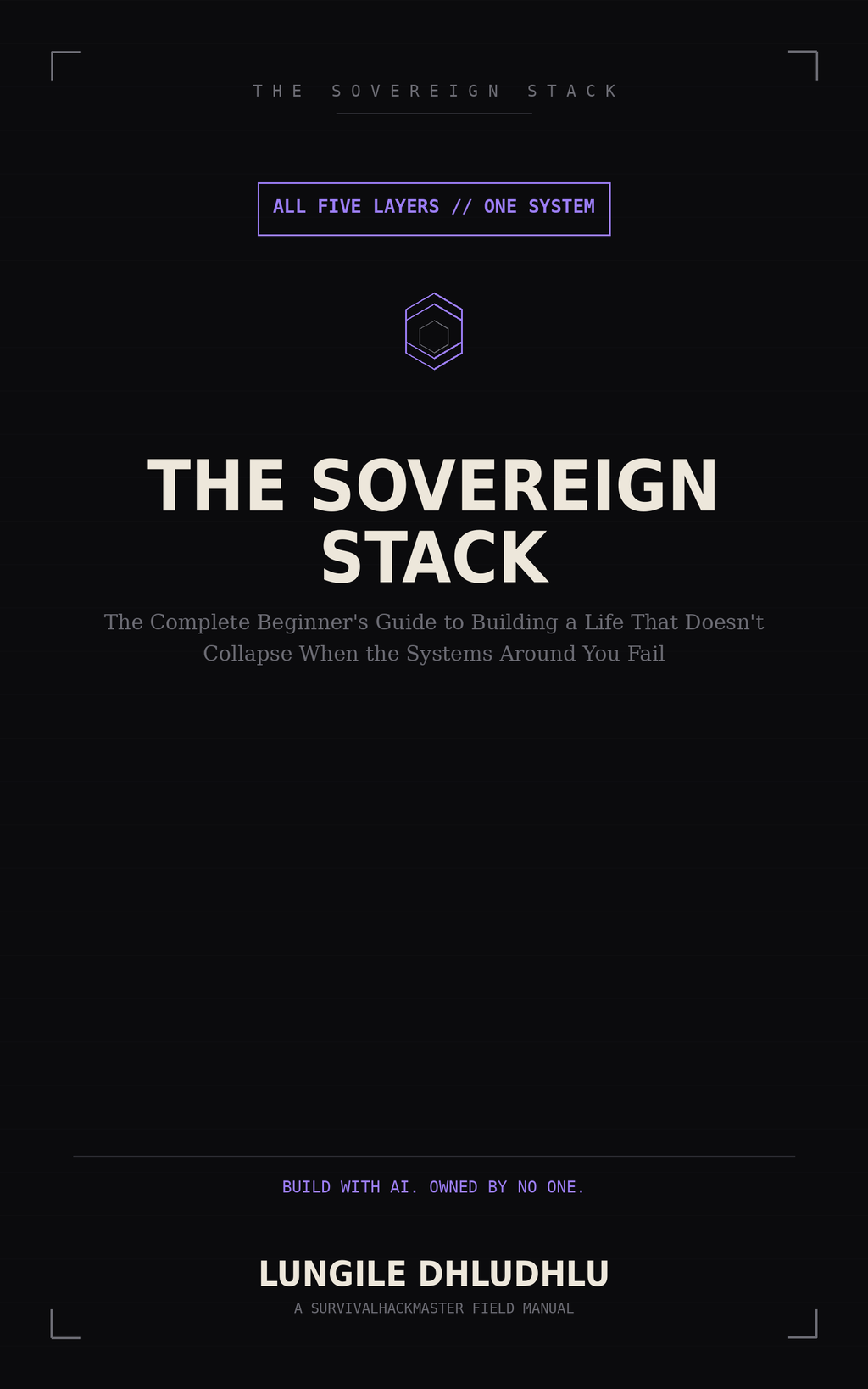 The Sovereign Stack — front cover