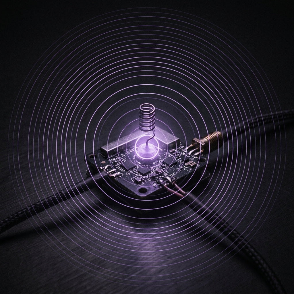 The Dark Comms Blueprint — antenna signal pulse